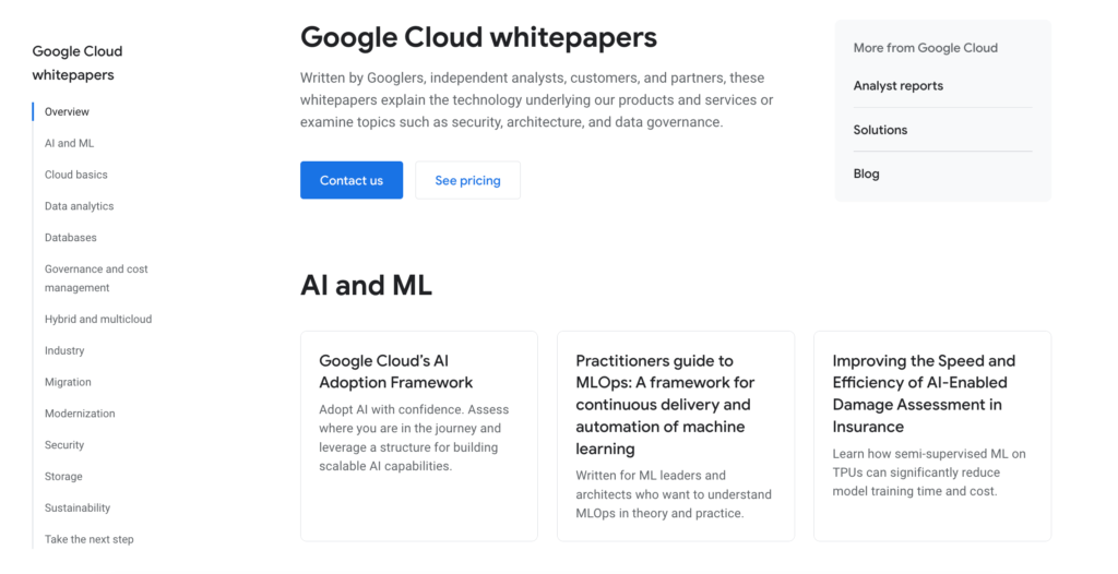 google whitepaper screenshot