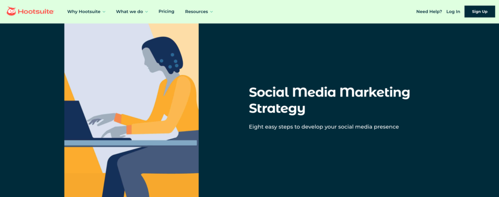 hootsuite social media guide screenshot