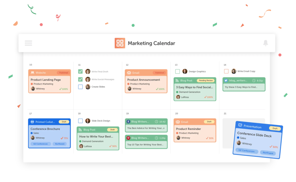 coschedule screenshot